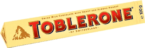 Шоколад Toblerone Молочный с медово-миндальной  