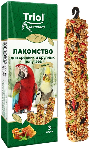 Лакомство для птиц Triol Standard  Москва