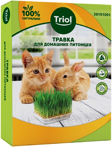 Травка для кошек Triol 9002201  Астрахань