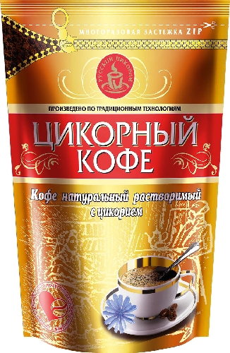Кофе Русский Цикорий растворимый с цикорием 90г
