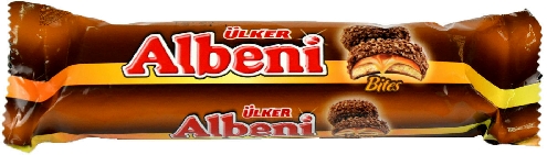 Печенье Ulker Albeni с молочным шоколадом и карамелью 72г