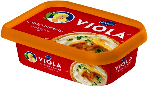 Сыр плавленый Viola с лисичками 50% 200г