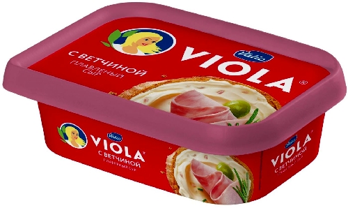 Сыр плавленый Viola с ветчиной 50% 200г