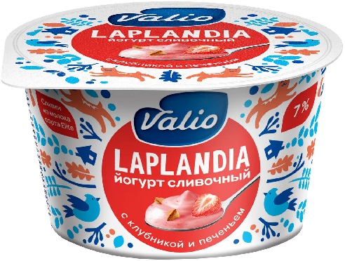 Йогурт Valio Laplandia Сливочный с
