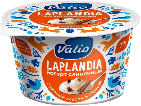 Йогурт Valio Laplandia сливочный с  Барнаул
