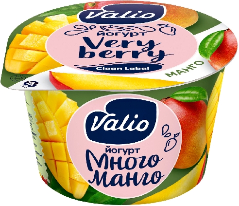 Йогурт Valio с манго 2.6%