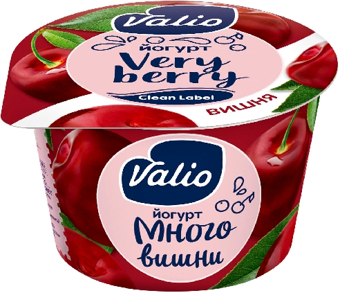 Йогурт Valio с вишней 2.6%