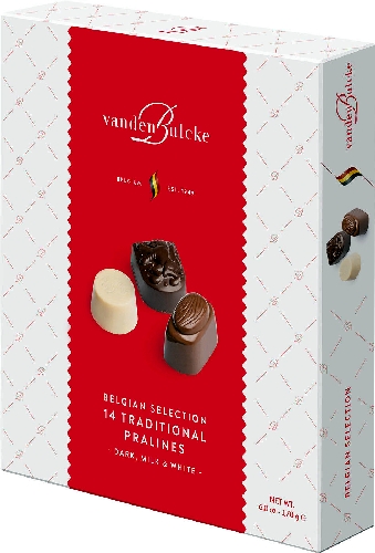 Конфеты Vandenbulcke Pralines шоколадные с начинкой 170г