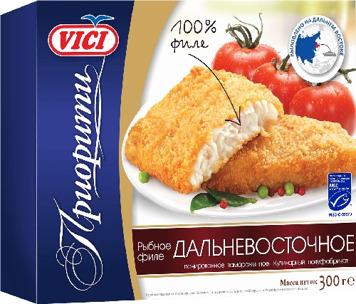 Филе рыбное Vici Дальневосточное 300г  Барнаул