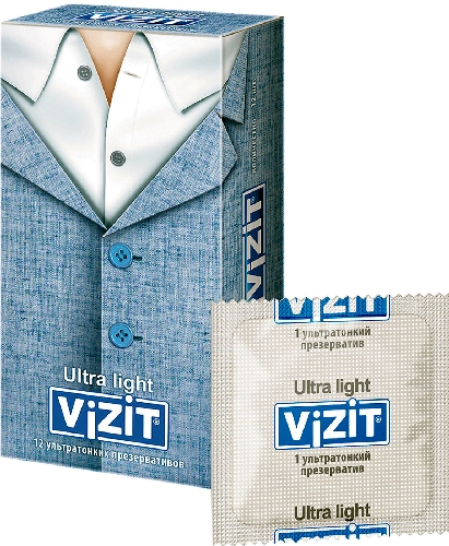 Презервативы ViZiT Ultra light Ультратонкие