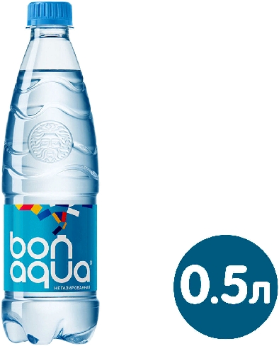 Вода Bonaqua питьевая негазированная 500мл