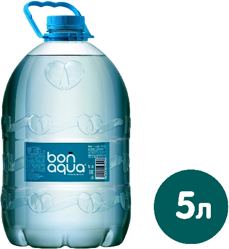 Вода Bonaqua питьевая негазированная 5л