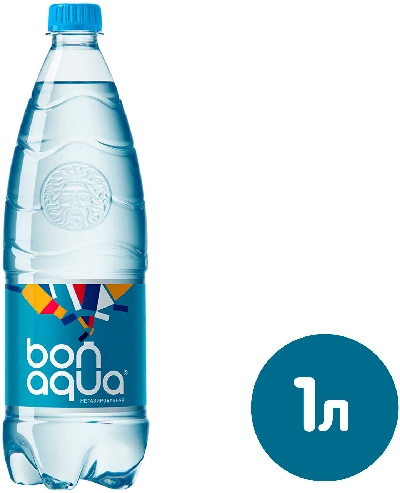 Вода Bonaqua питьевая негазированная 1л