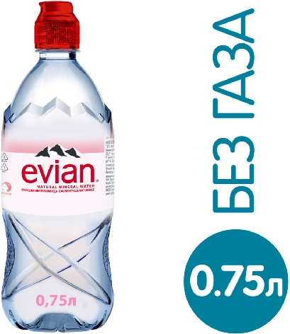 Вода Evian минеральная столовая негазированная  Фролово