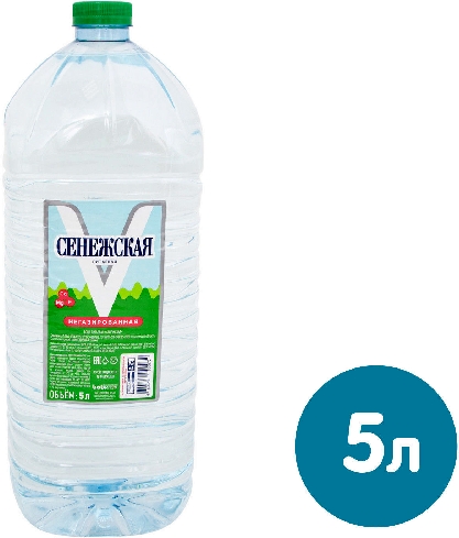 Вода Сенежская питьевая негазированная 5л  Ставрополь