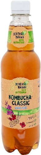 Напиток чайный Зеленая линия Kombucha  Астрахань
