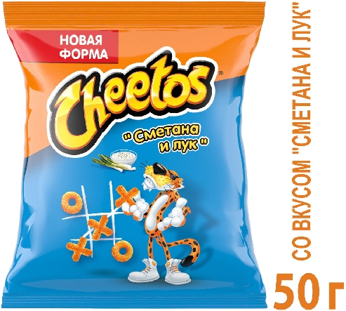 Палочки кукурузные Cheetos Сметана и  Завьялово