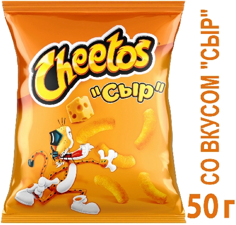 Палочки кукурузные Cheetos Сыр 50г